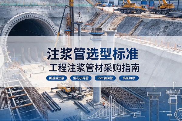 舞钢注浆管选型标准