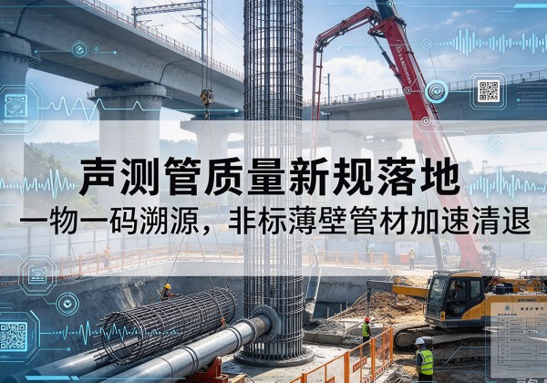 舞钢声测管质量新规落地，一物一码溯源，非标薄壁管材加速清退