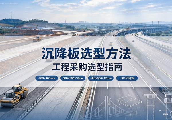 舞钢沉降板选择方法